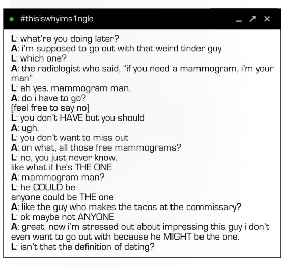 the definition of dating